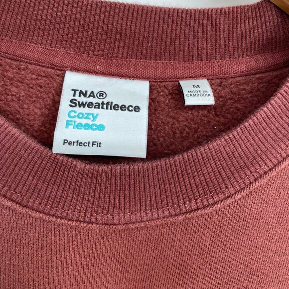 Tna Sweatsuit Set Women’s Medium Cozy Fleece ComfyCore Athleisure Active - Picture 6 of 16